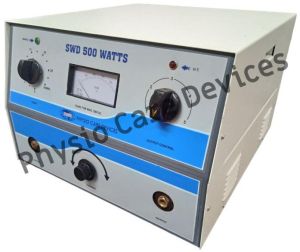 Short wave diathermy continuous 500 watt table top