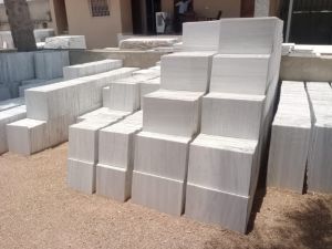 White Dungri Marble  Tiles
