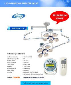 Butterfly Operation Theatre LED OT Lights