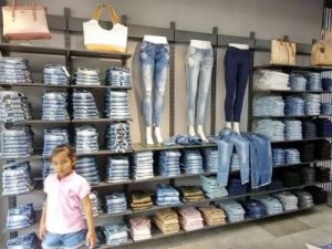 Designer Garments Display Rack