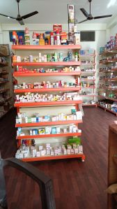 Medical Store Display Rack