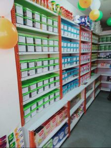 Medical Store Display Rack