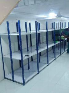 Mild Steel Slotted Angle Rack