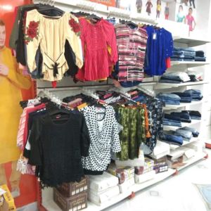 Wall Side Channel Display Rack