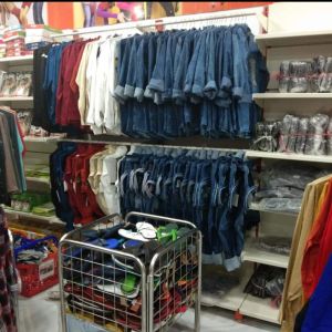 Wall Side Channel Display Rack