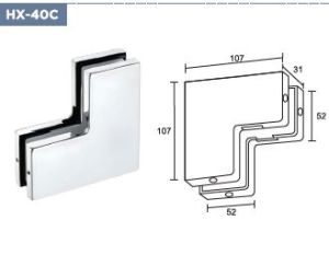 HX-40C Glass Door Patch Fittings