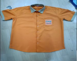 Indian Oil Petrol Pump Half Shirt