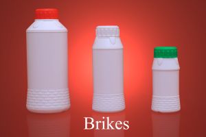 Bricks Pattern HDPE Pesticide Bottle