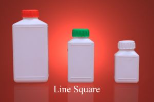 Square Shape HDPE Pesticide Bottle
