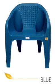 Bubble Blue Durable Plastic Chair