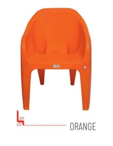 Bubble Orange Virgin Platic Chair