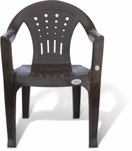 Maxima Brown Durable Plastic Chair