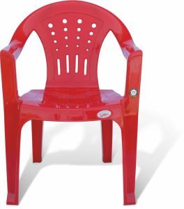 Maxima Red Virgin Plastic Chair
