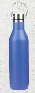 740ml blue stainless steel vacuum bottle