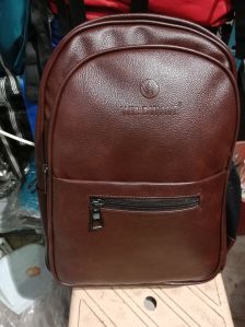 Brown Leather Backpack