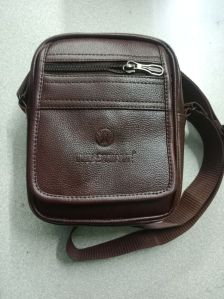 Brown Leather Sling Bag