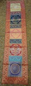 Banarsi silk table runner