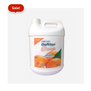 5 Litre Deftton Orange Hand Sanitizer Gel