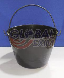 Black Plastic Buckets