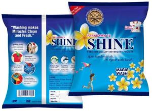 shine detergent powder