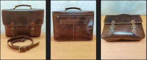 Brown Laptop Bag