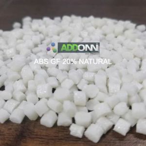White ABS Glass Filled Granules