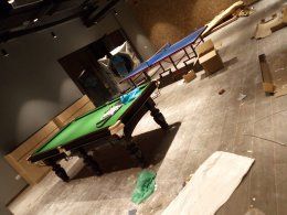 elegant billiard pool table