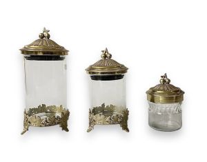 Decorative Glass Jar
