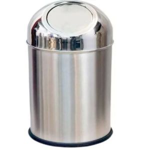 Stainless Steel Push Dustbin
