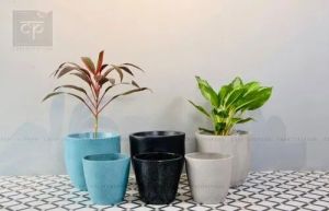 Decorative Fiber Planter