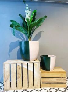 Decorative Fiber Planter