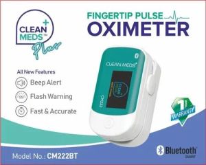 Clean Meds Bluetooth Fingertip Pulse Oximeter