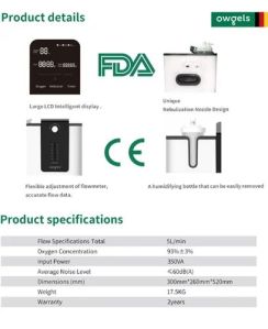 POC 5 Liter Oxygen Concentrator