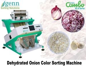 Dehytrated Onion Color Sorter Machine