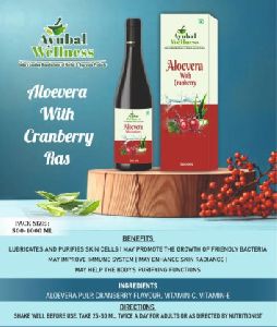 Aloevera with Cranberry Ras