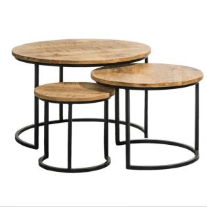 Nesting side tables