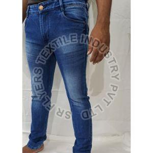 Mens Blue Slim Fit Jeans