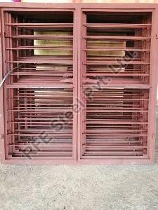 Pressed Steel Window With Z-Section Shutter