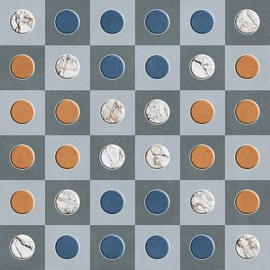 17005 Digital Vitrified Parking Tile