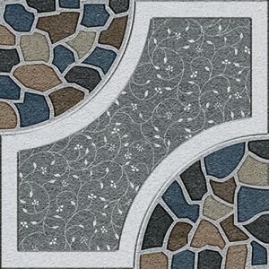 19013 Digital Vitrified Parking Tile