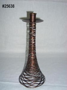 Iron Wire Candle Holder