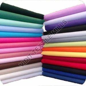 210 TC Cotton Satin Plain Sheeting Fabric