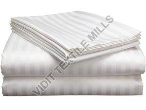 210 TC Cotton Satin Stripe Sheeting Fabric