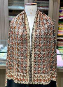 embroidered jacquard shawls