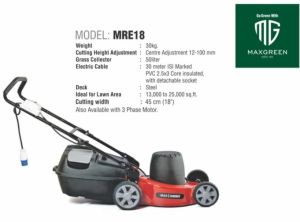 electric lawn mowers