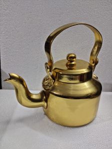 Aluminium Gold Plated kettle