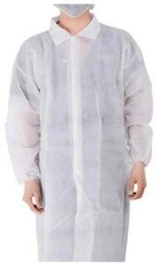 Non Woven Disposable Lab Coat