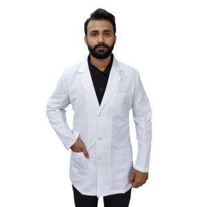 White Full Sleeves Doctor Coat