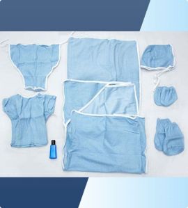 Woven Unisex Disposable Newborn Baby Kits