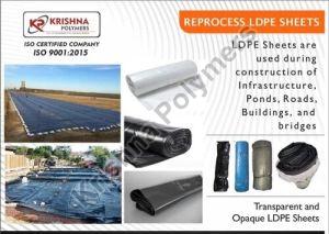 LDPE Virgin Transparent Tarpaulin